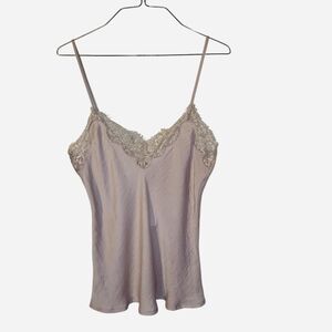 All in Favor Women's Pink and Cream Cami